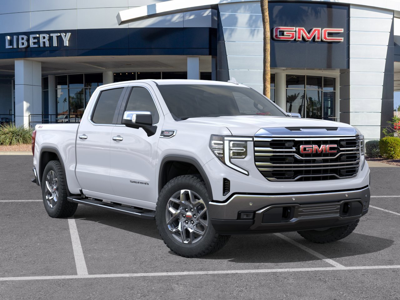 New 2026 Summit White GMC SLT image 7