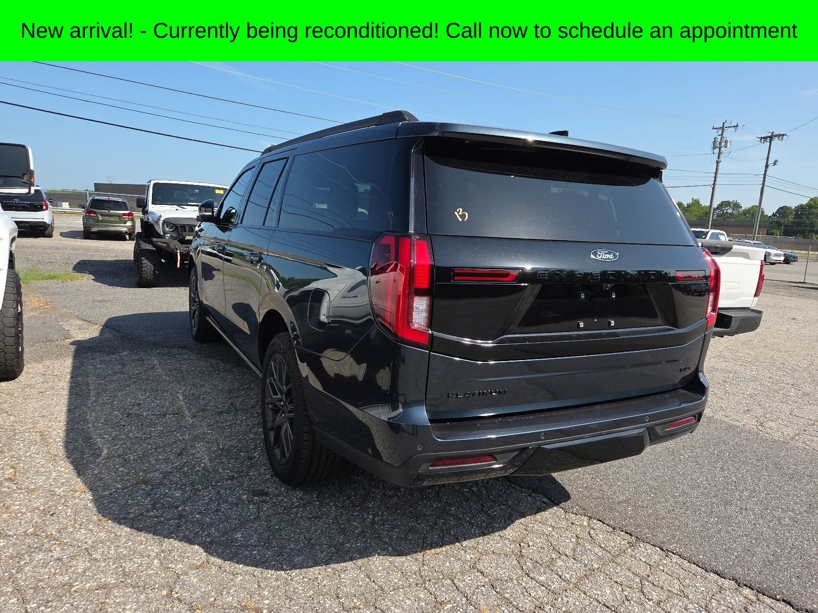 Used 2025 Blue Metallic Ford Platinum image 4