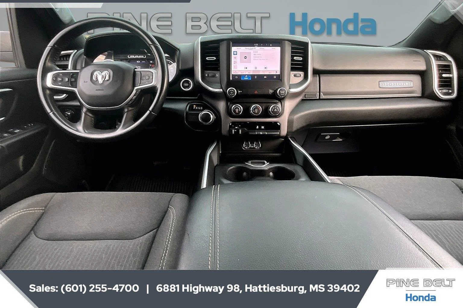 Used 2022 Bright White Clearcoat Ram Big Horn image 13