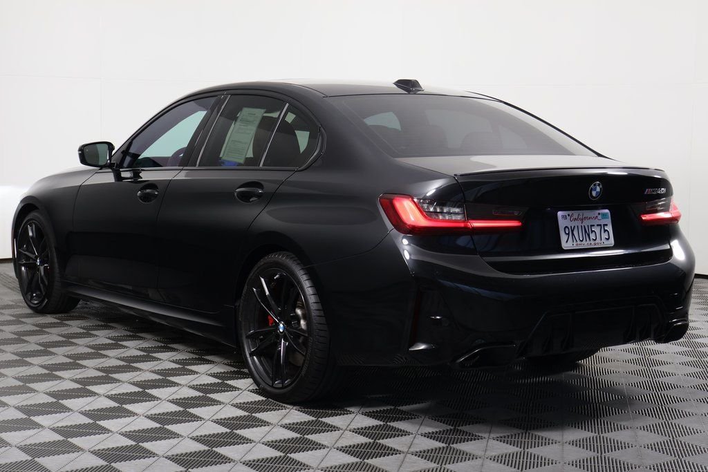 Certified Used 2024 Black Sapphire Metallic BMW M340i image 6