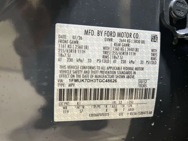New 2026 Vapor Blue Metallic Ford Active image 62