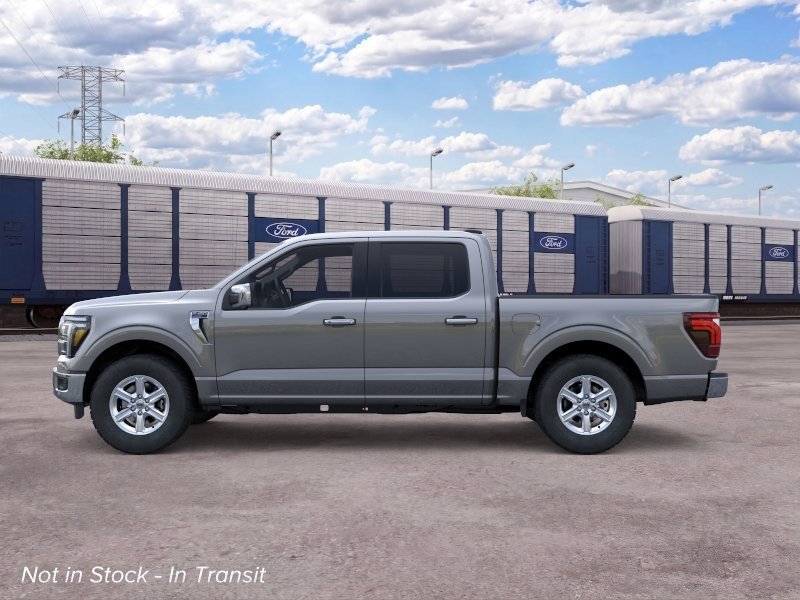 New 2026 Carbonized Gray Metallic Ford LARIAT image 3
