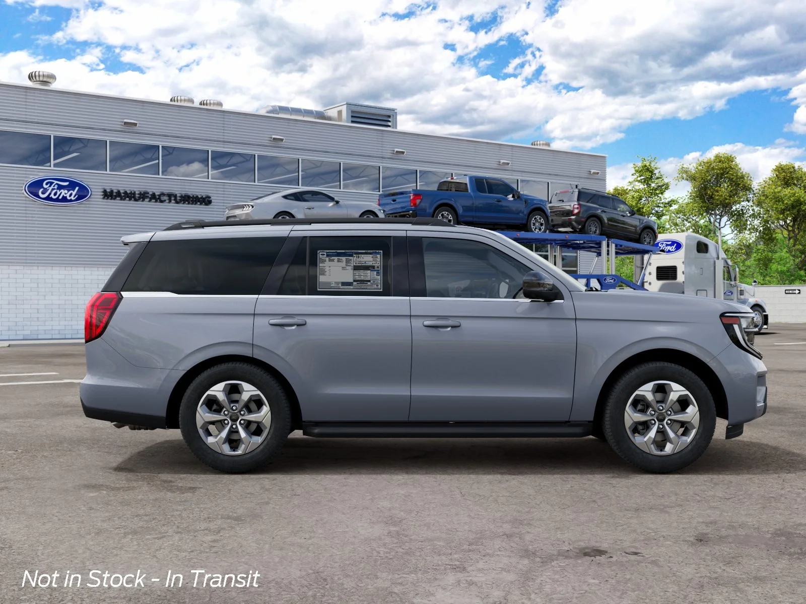 New 2027 Glacier Gray Metallic Tri-Coat Ford Active image 5