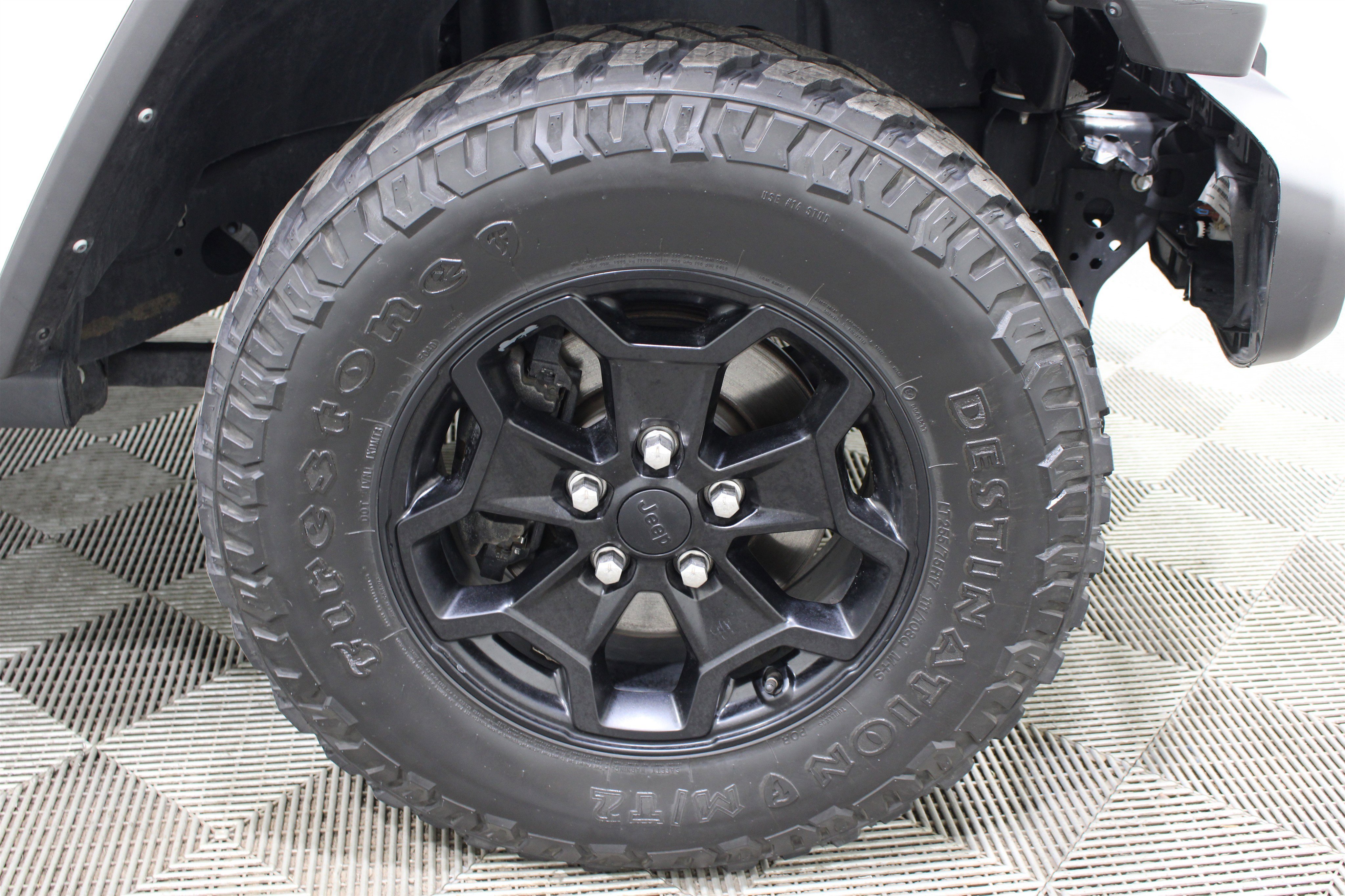 Used 2021 Bright White Clearcoat Jeep Willys image 34