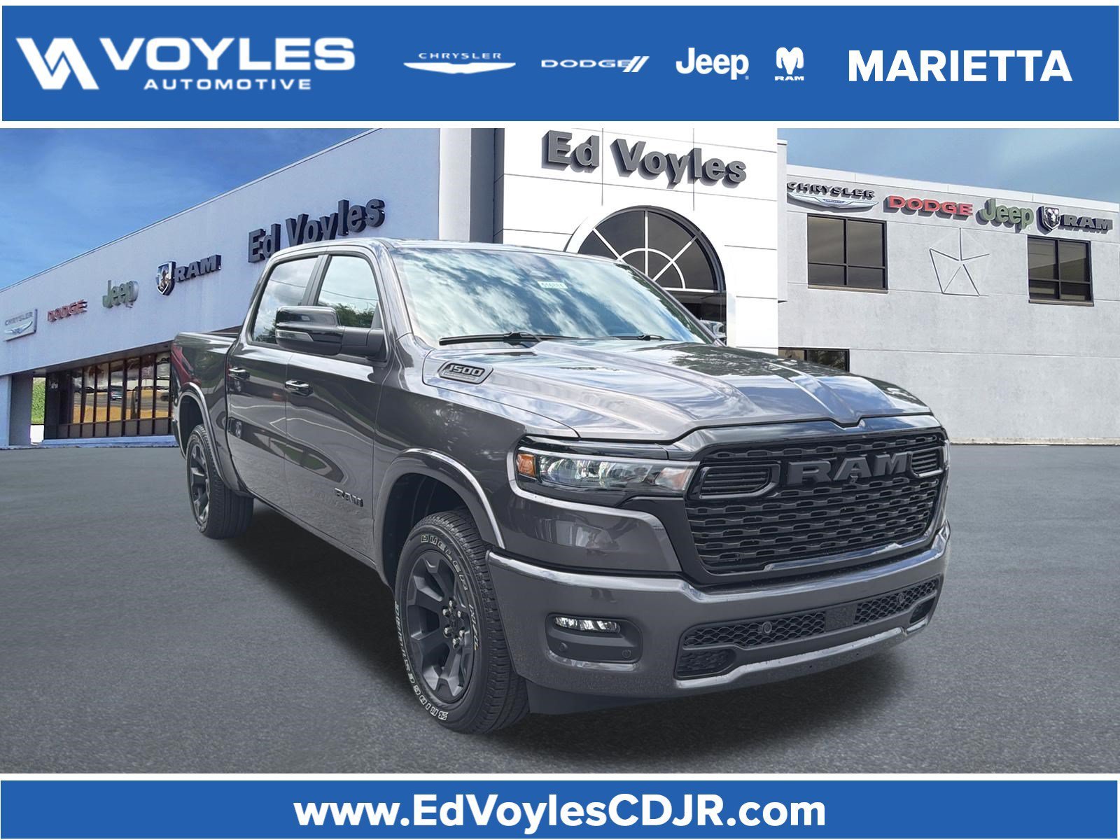 New 2026 Granite Crystal Metallic Clearcoat RAM Big Horn/Lone Star image 1