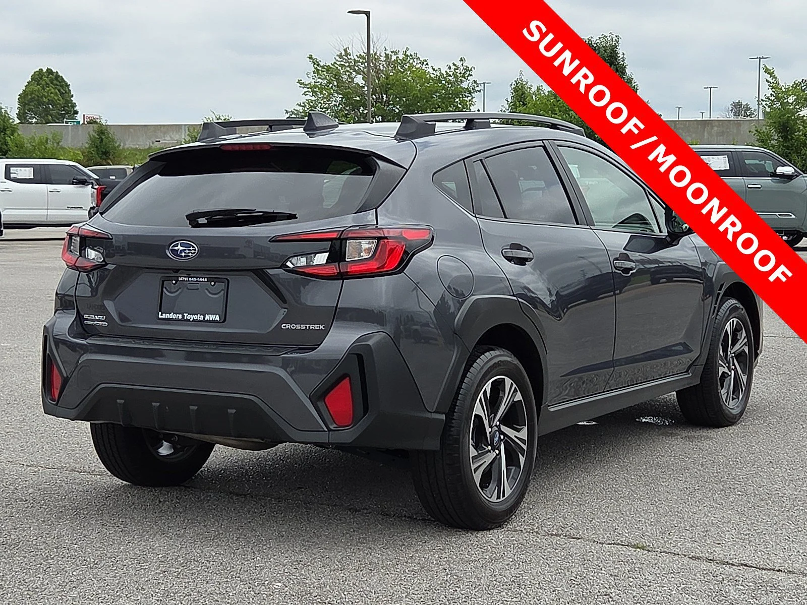 Used 2024 Magnetite Gray Metallic Subaru Premium image 5