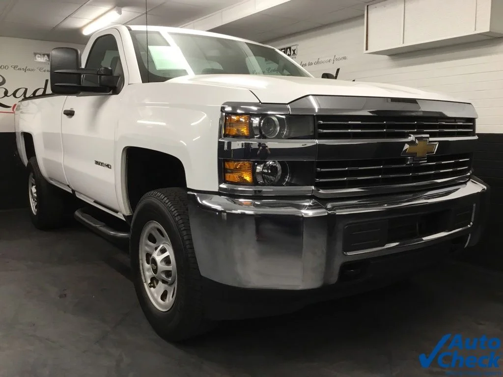 Used 2018 White Chevrolet Work Truck image 3