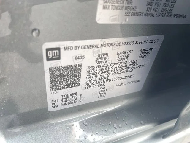 New 2026 Sterling Gray Metallic Chevrolet RST image 31