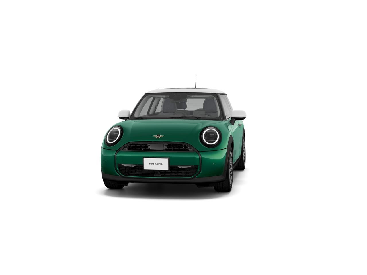New 2026 British Racing Green IV Metallic MINI Signature Plus image 3