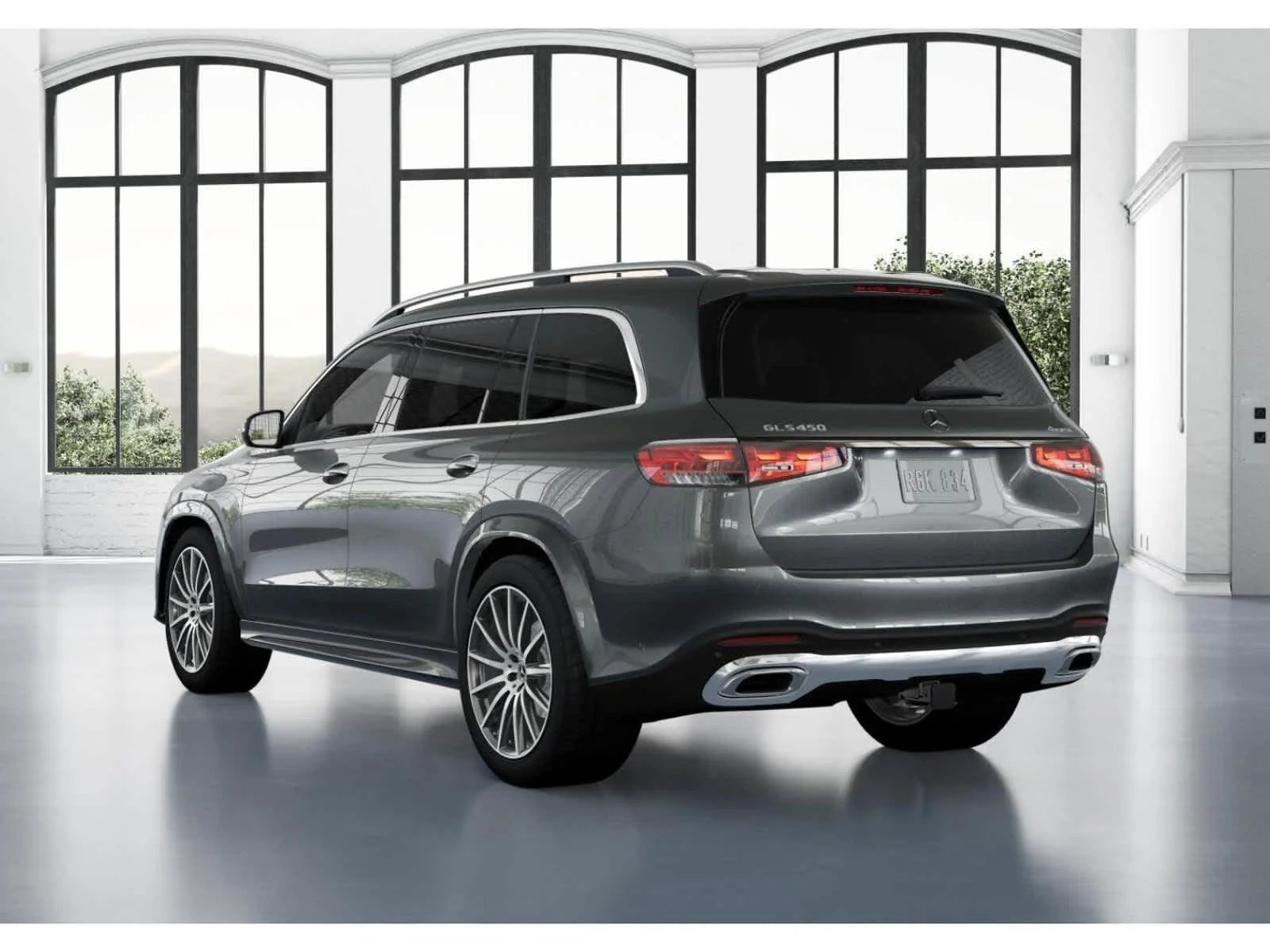 Used 2025 Selenite Grey Metallic Mercedes-Benz GLS 450 image 55