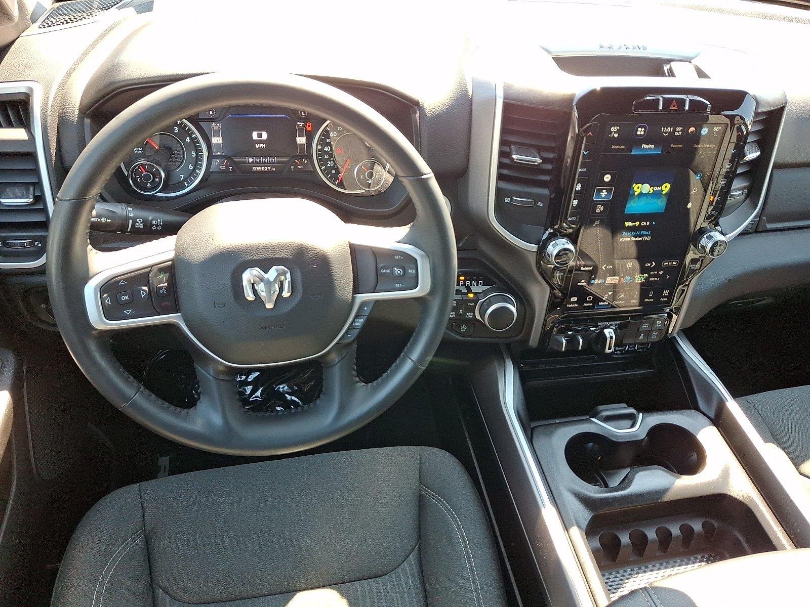Used 2023 Bright White Clearcoat Ram Big Horn image 12