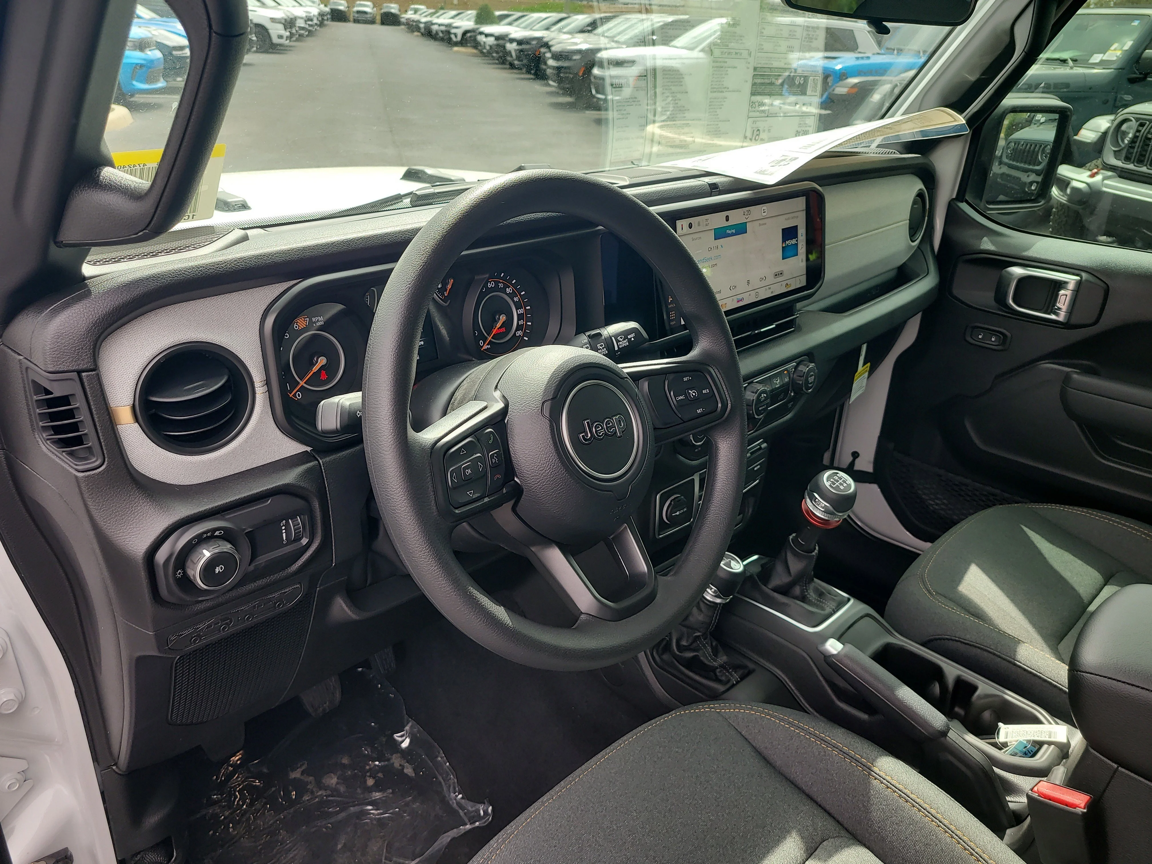 New 2026 Bright White Clearcoat Jeep Sport image 14