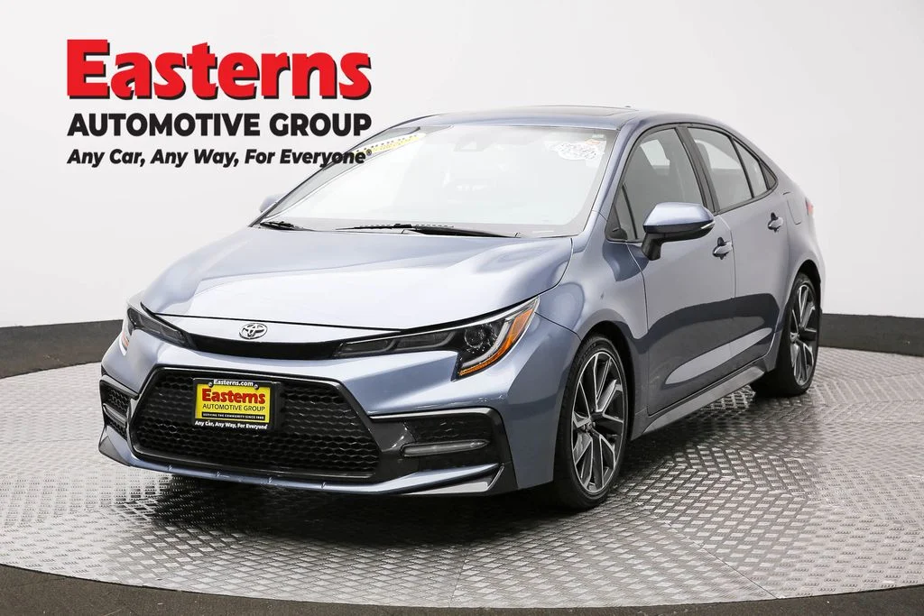 Used 2021 Gray Toyota SE image 1