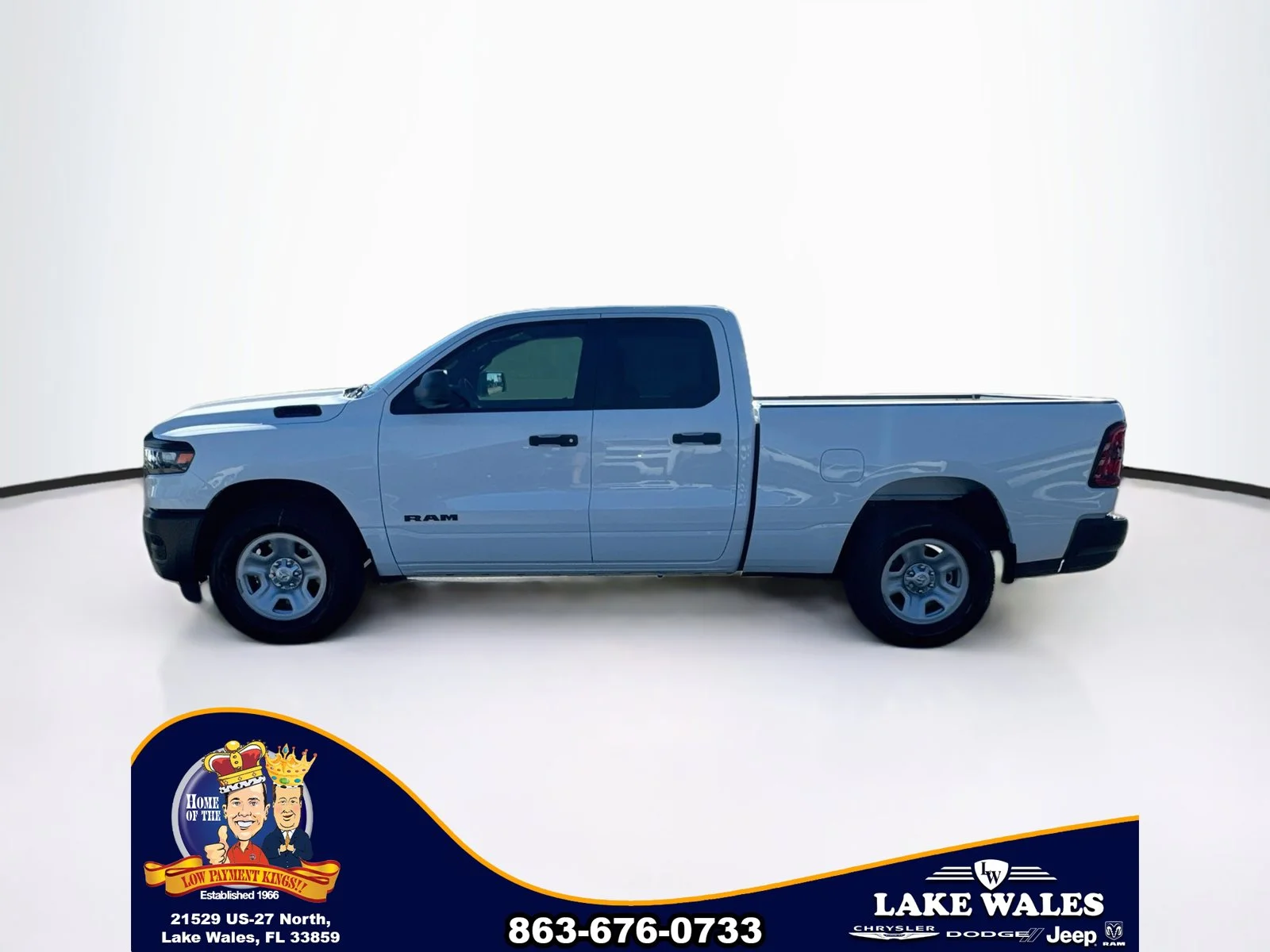 New 2027 Bright White Clear-Coat Exterior Paint RAM TRADESMAN image 3