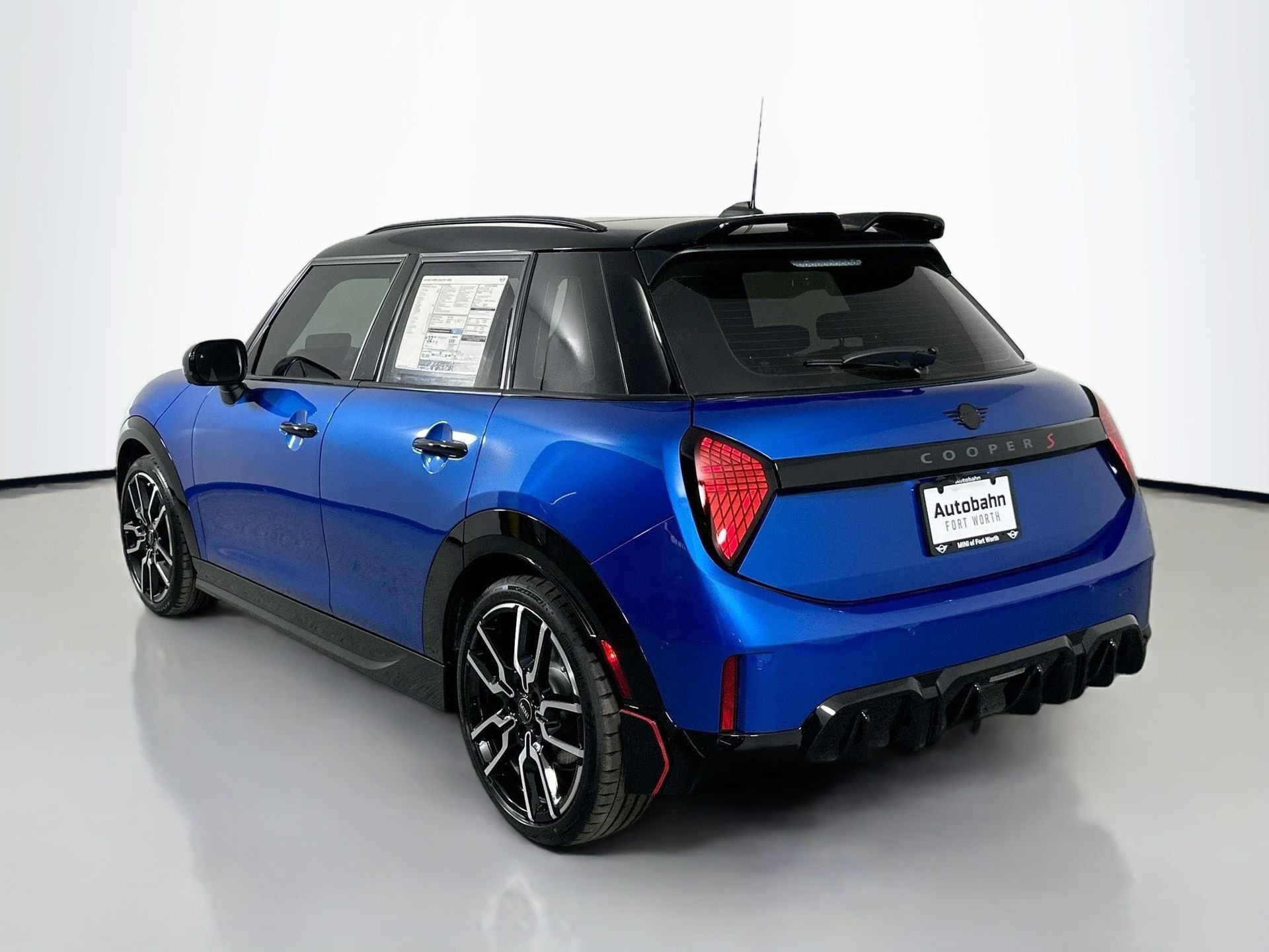 Used 2025 Icy Sunshine Blue Metallic MINI JCW Style Package image 6