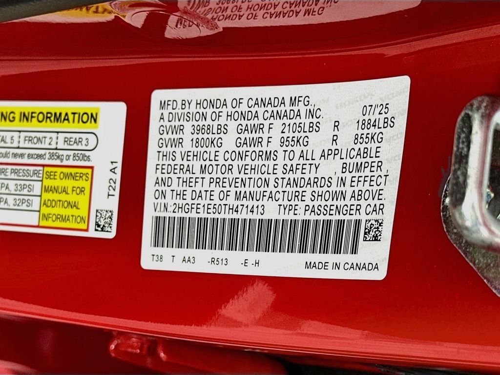 2026 Honda Civic Si - Photo 32