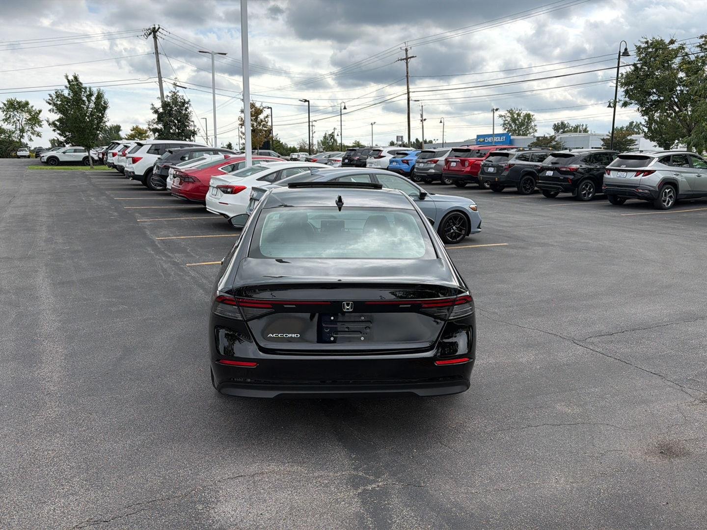 Used 2023 Crystal Black Pearl Honda EX image 6
