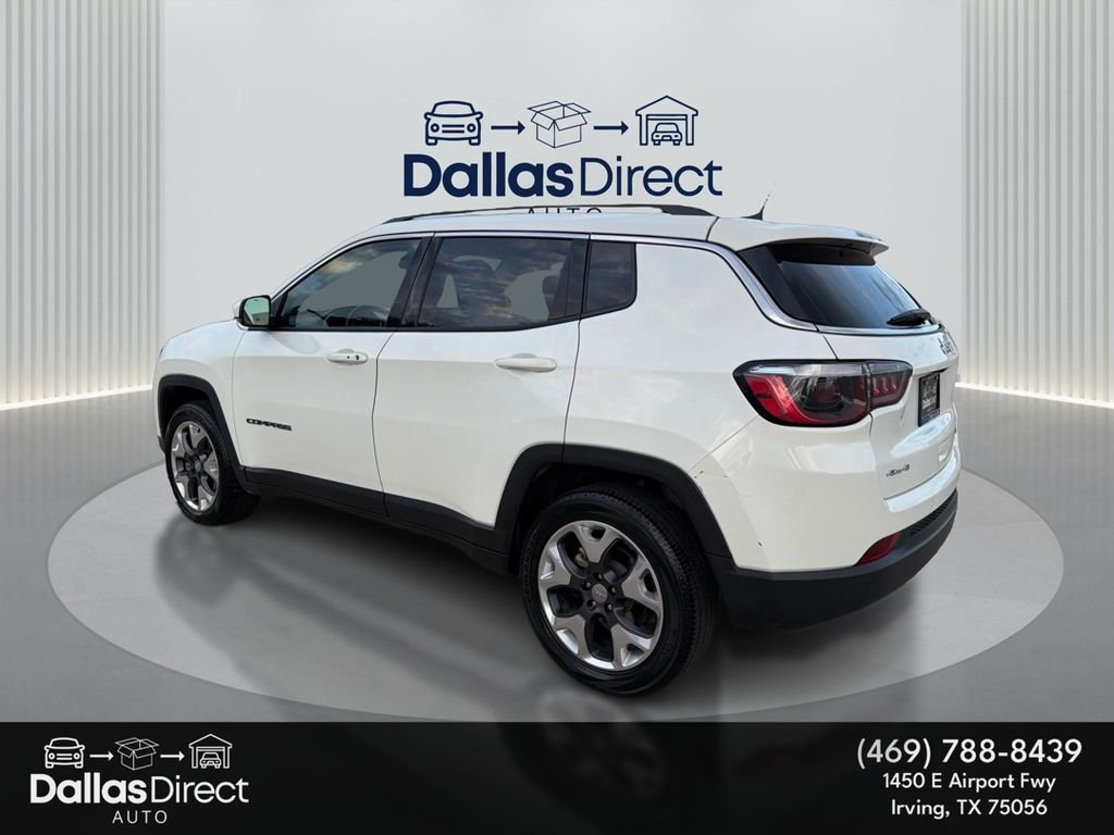 Used 2021 White Clearcoat Jeep Limited image 8