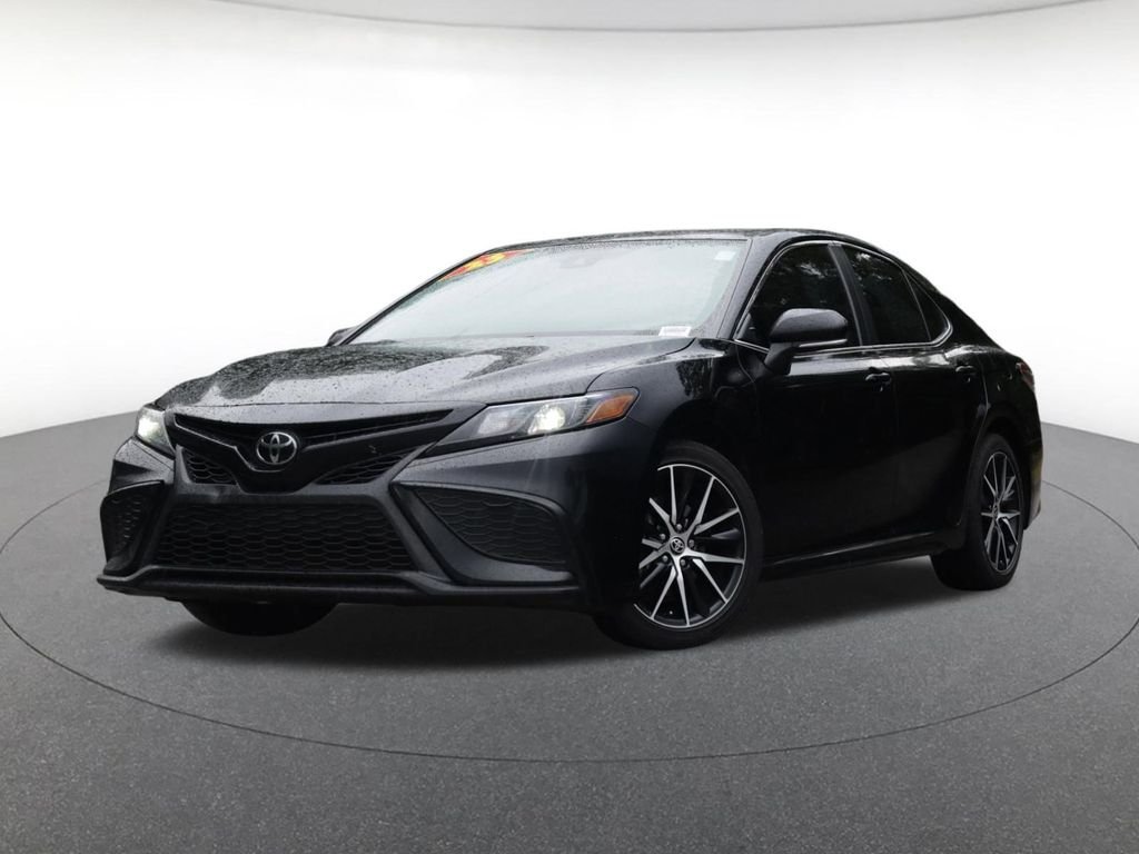 Used 2023 Black Toyota SE image 1