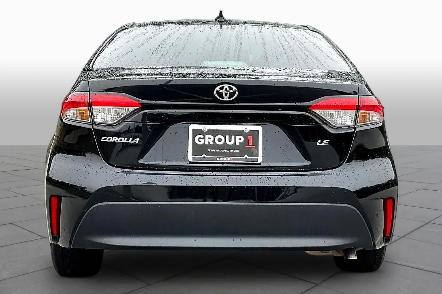 Used 2025 Midnight Black Metallic Toyota LE image 5