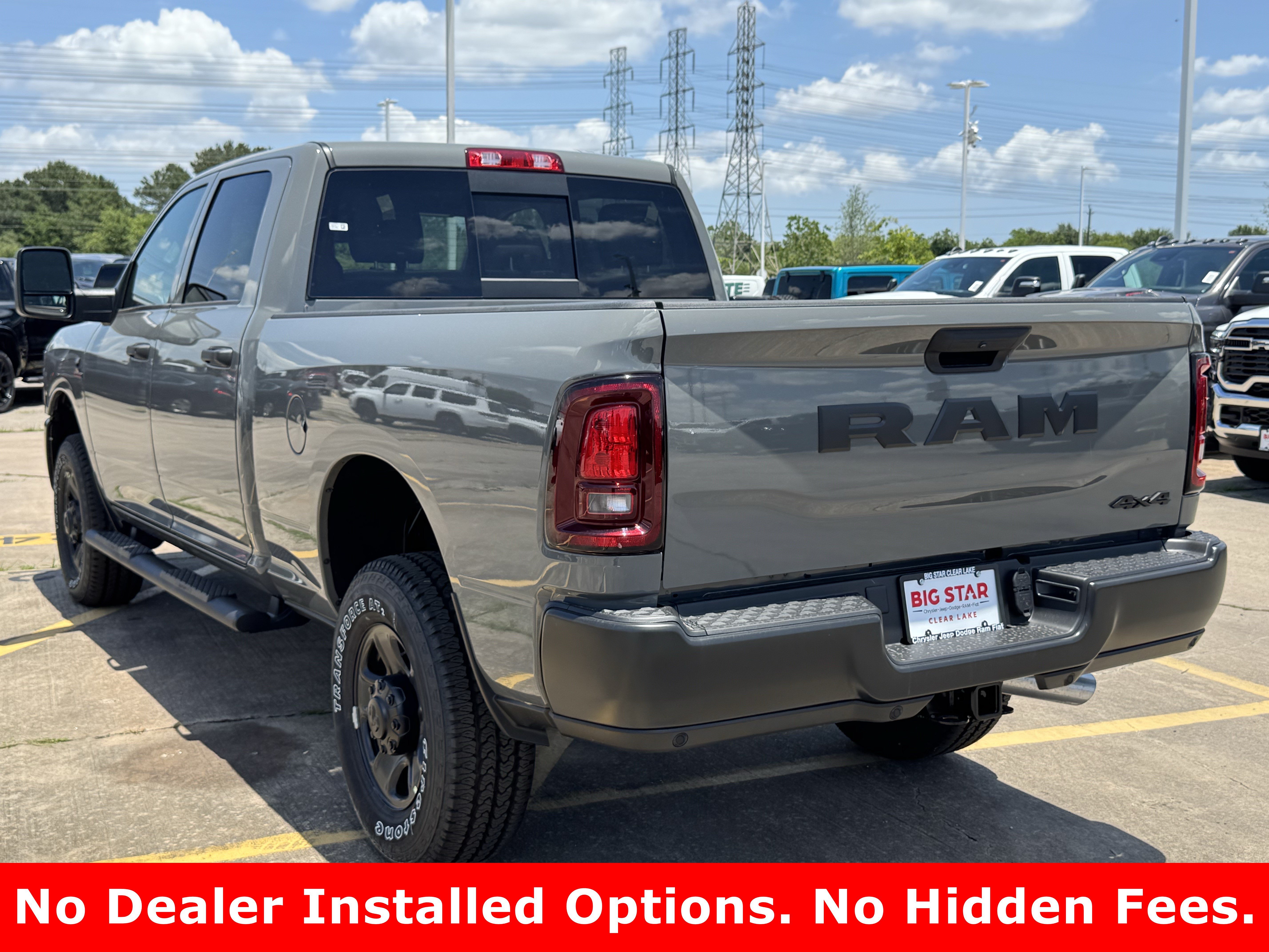 New 2026 Ceramic Gray Clear-Coat Exterior Paint RAM Tradesman image 7