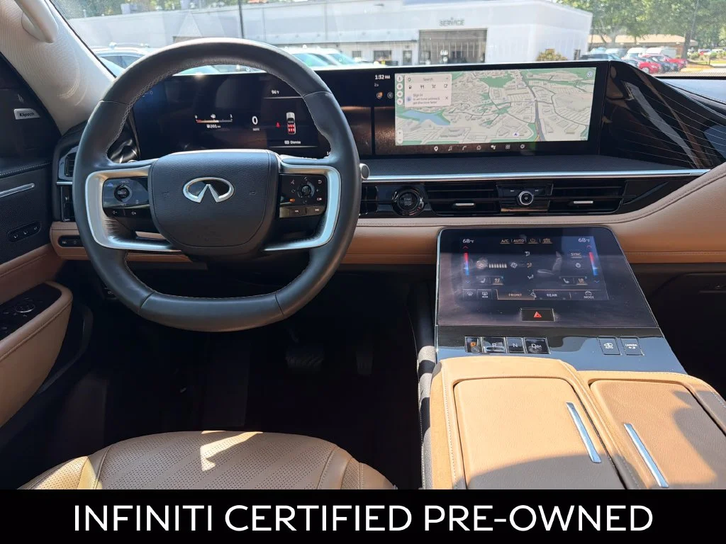 Certified Used 2025 Black Obsidian INFINITI LUXE image 20