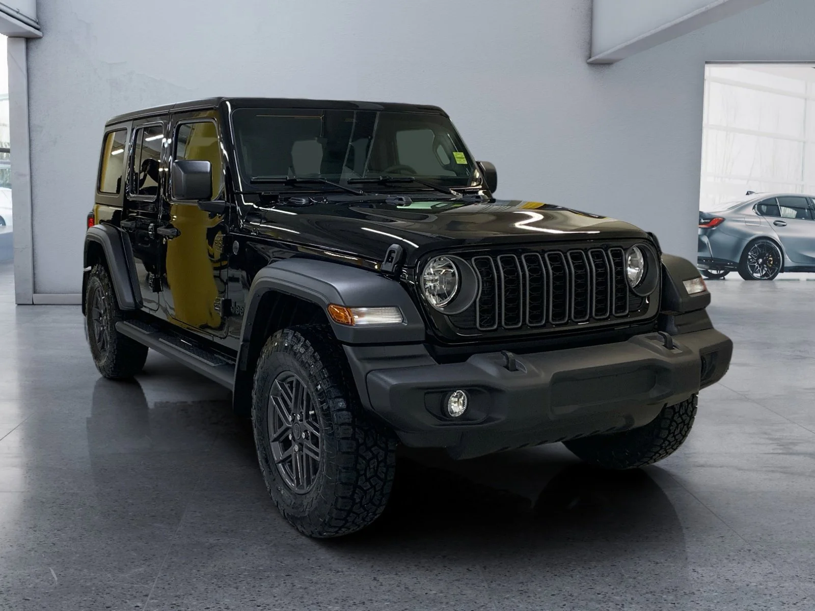 New 2026 Black Jeep Sport S image 7