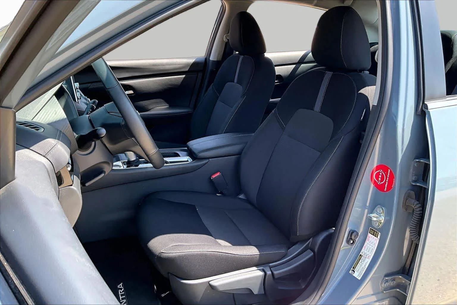 Certified Used 2025 Atlantic Gray Metallic Nissan SV image 8