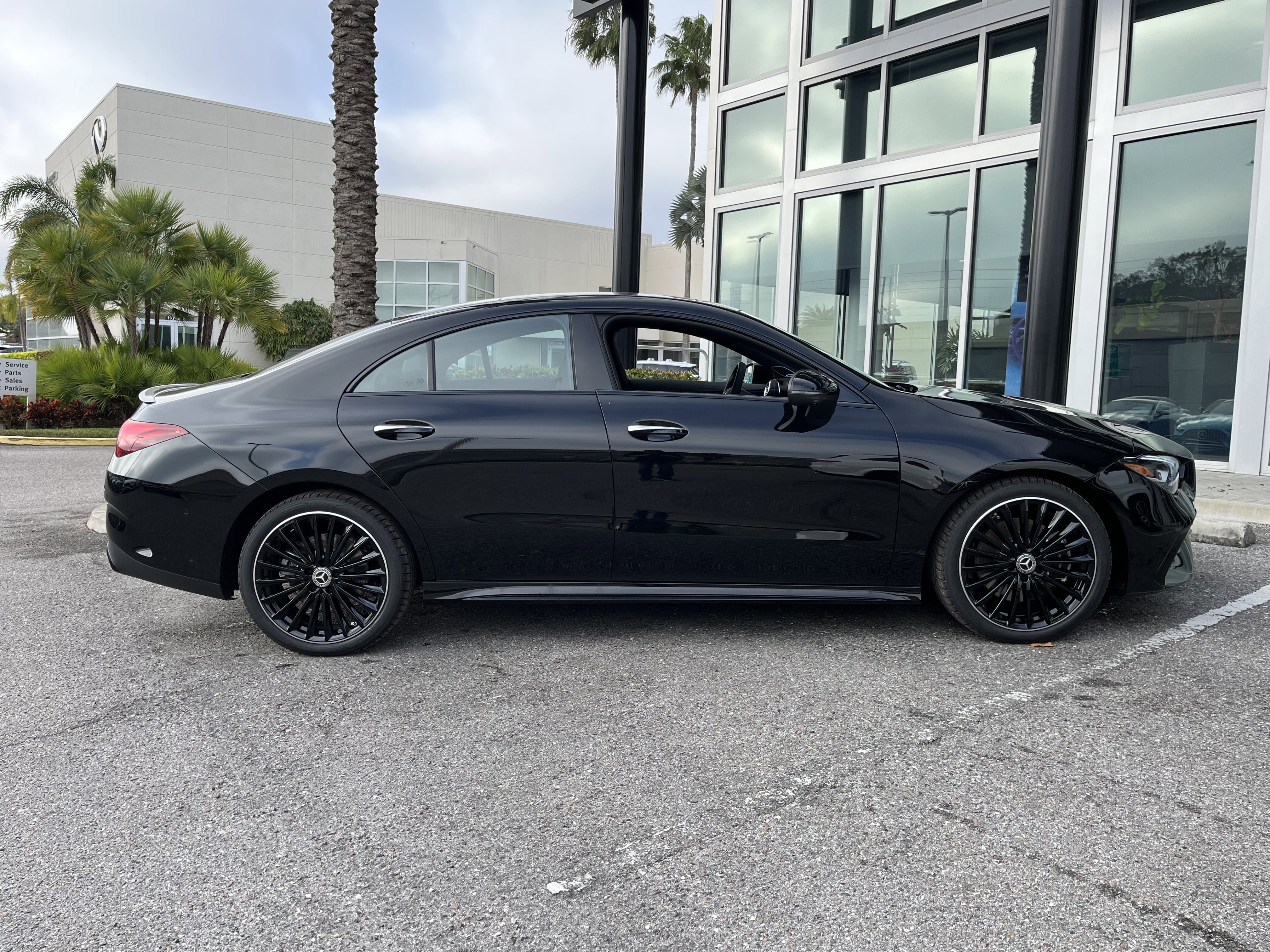 New 2026 Cosmos Black Metallic Mercedes-Benz CLA 250 image 8
