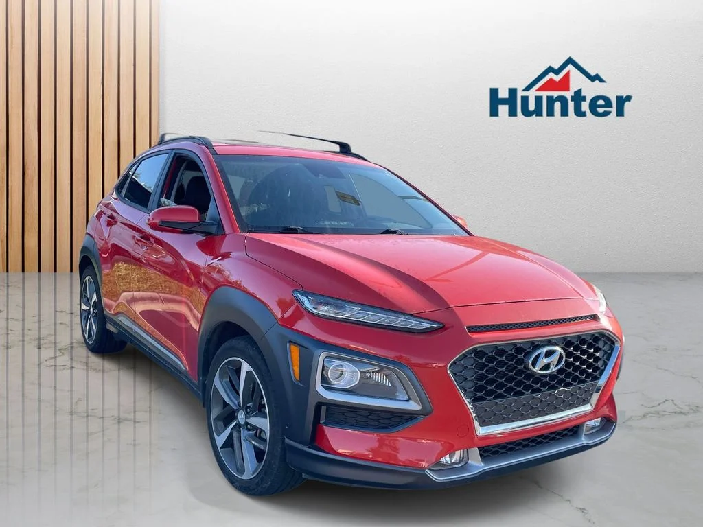 Used 2020 Sunset Orange Hyundai Limited image 1