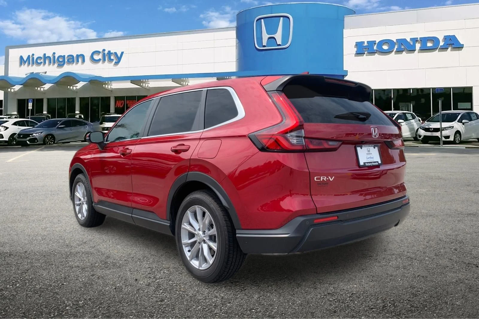 Used 2025 Red Honda EX-L image 3