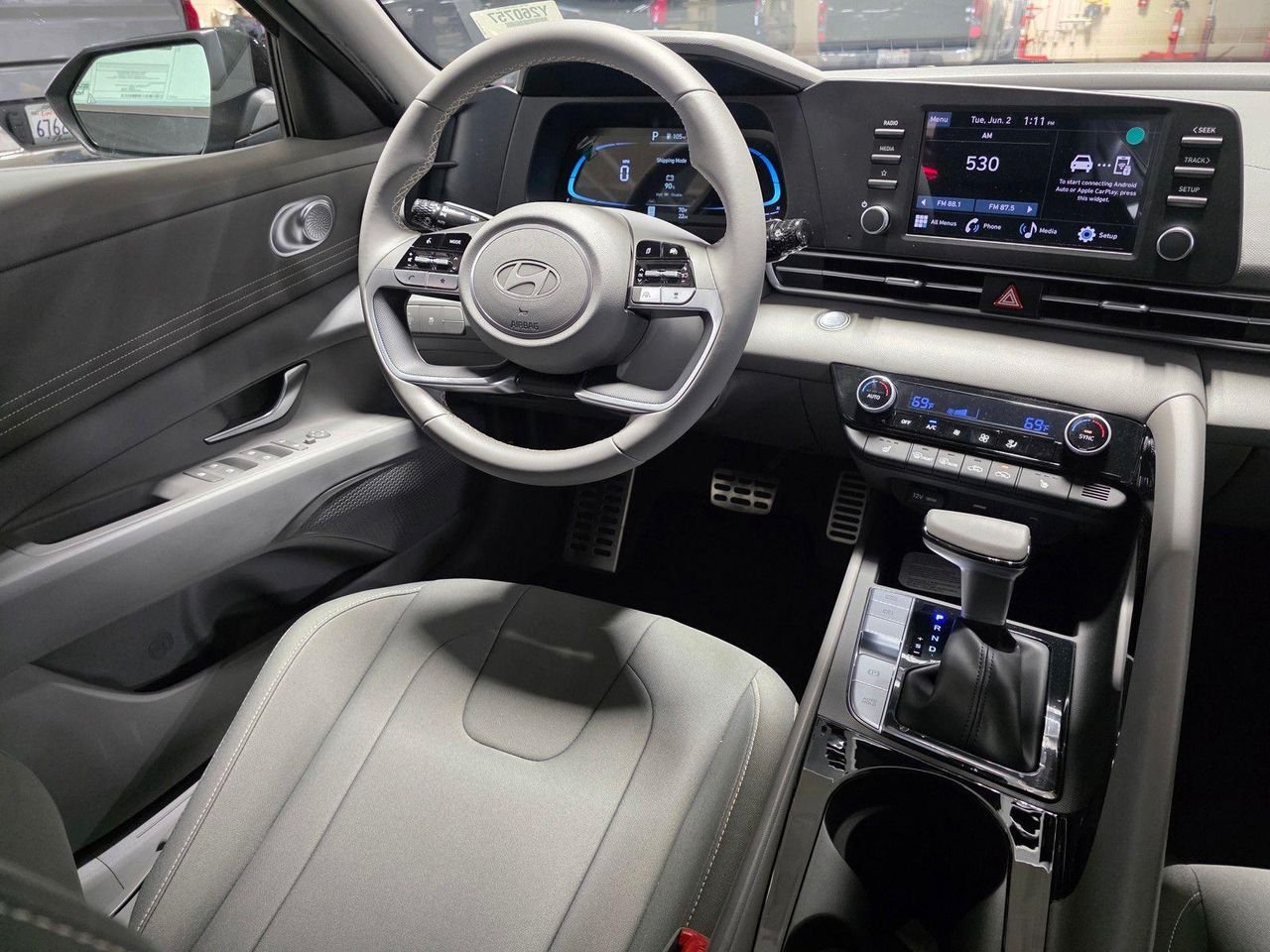 New 2026 Amazon Gray Hyundai SEL Sport image 19