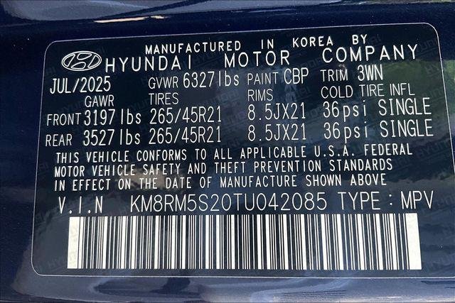 New 2026 Blue Hyundai Calligraphy FWD image 11