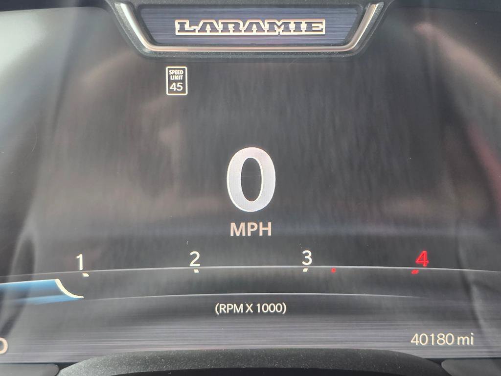 Used 2025 Bright White Clearcoat Ram Laramie image 24