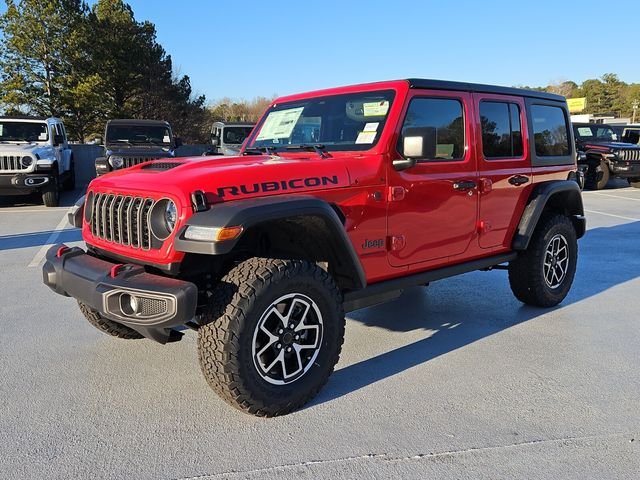 New 2026 Firecracker Red Clear-Coat Exterior Paint Jeep Rubicon image 4