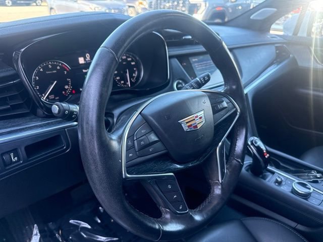 Used 2023 CRYSTAL WHITE TRICOAT Cadillac AWD Premium Luxury image 12