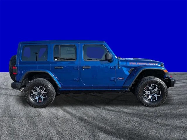 Certified Used 2020 Ocean Blue Metallic Jeep Unlimited Rubicon image 3