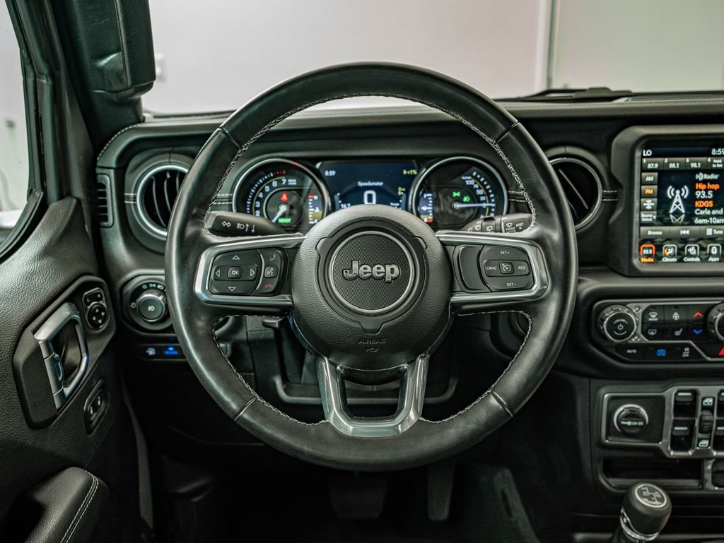Used 2023 Sting-Gray Clearcoat Jeep Sahara 4xe image 20