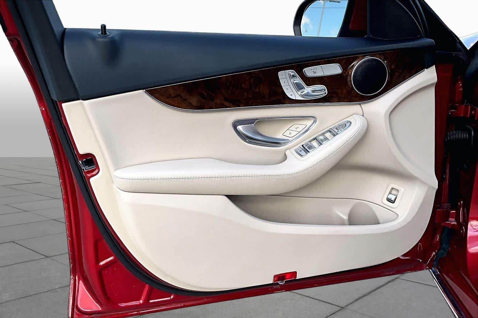 Used 2017 designo Cardinal Red Metallic Mercedes-Benz C 300 image 22