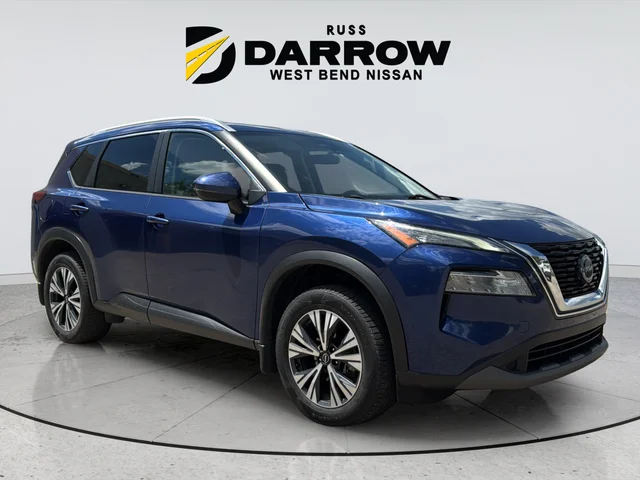 Used 2022 Blue Nissan SV image 7
