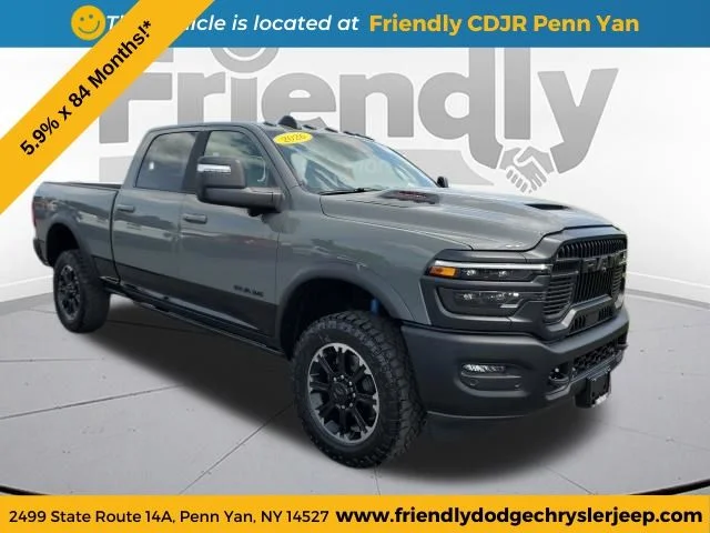 New 2026 Ceramic Gray Clear-Coat Exterior Paint RAM Rebel image 7