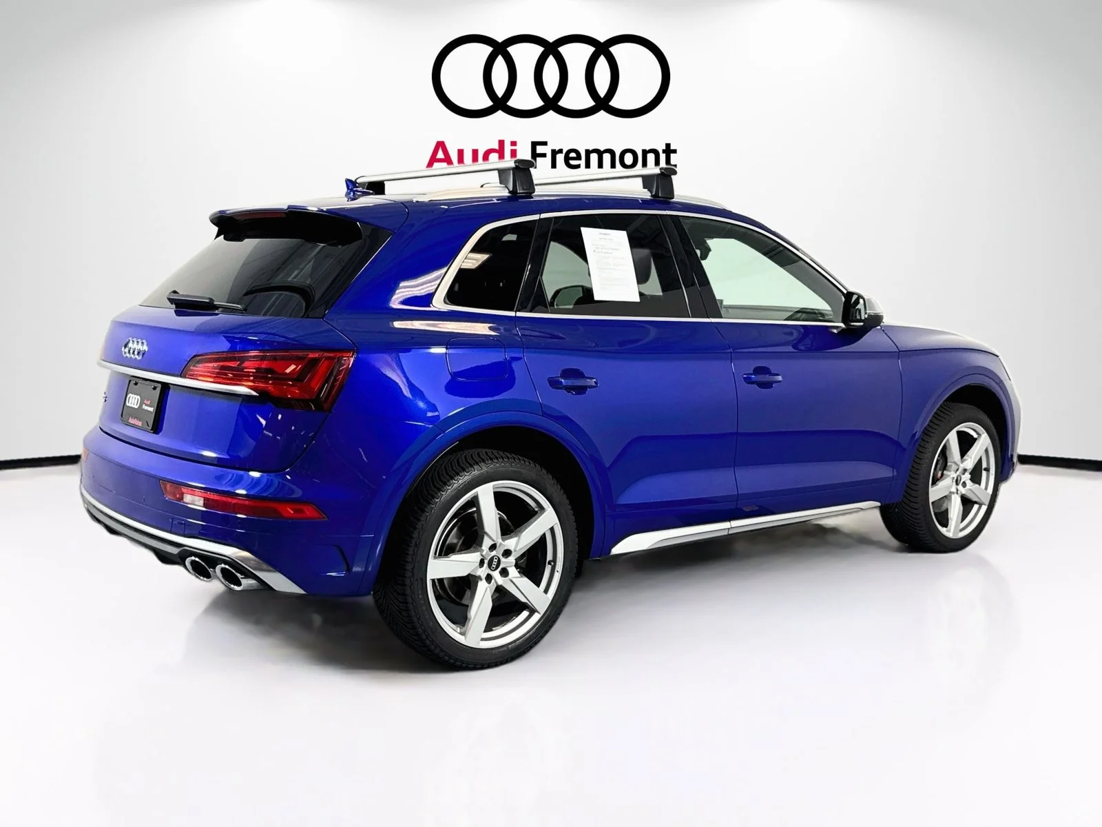 Used 2022 Blue Audi Premium Plus image 5