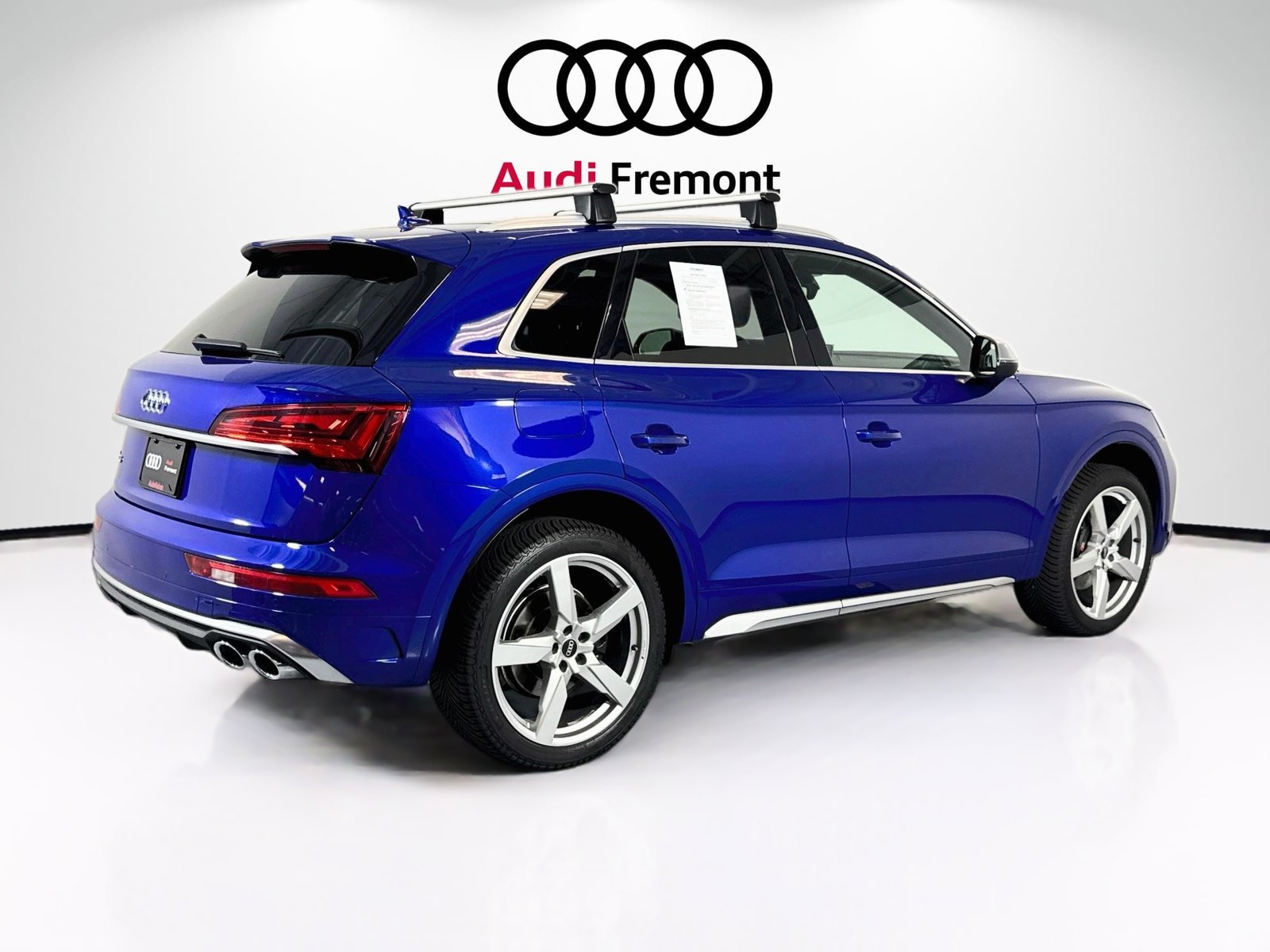 Used 2022 Blue Audi Premium Plus image 5