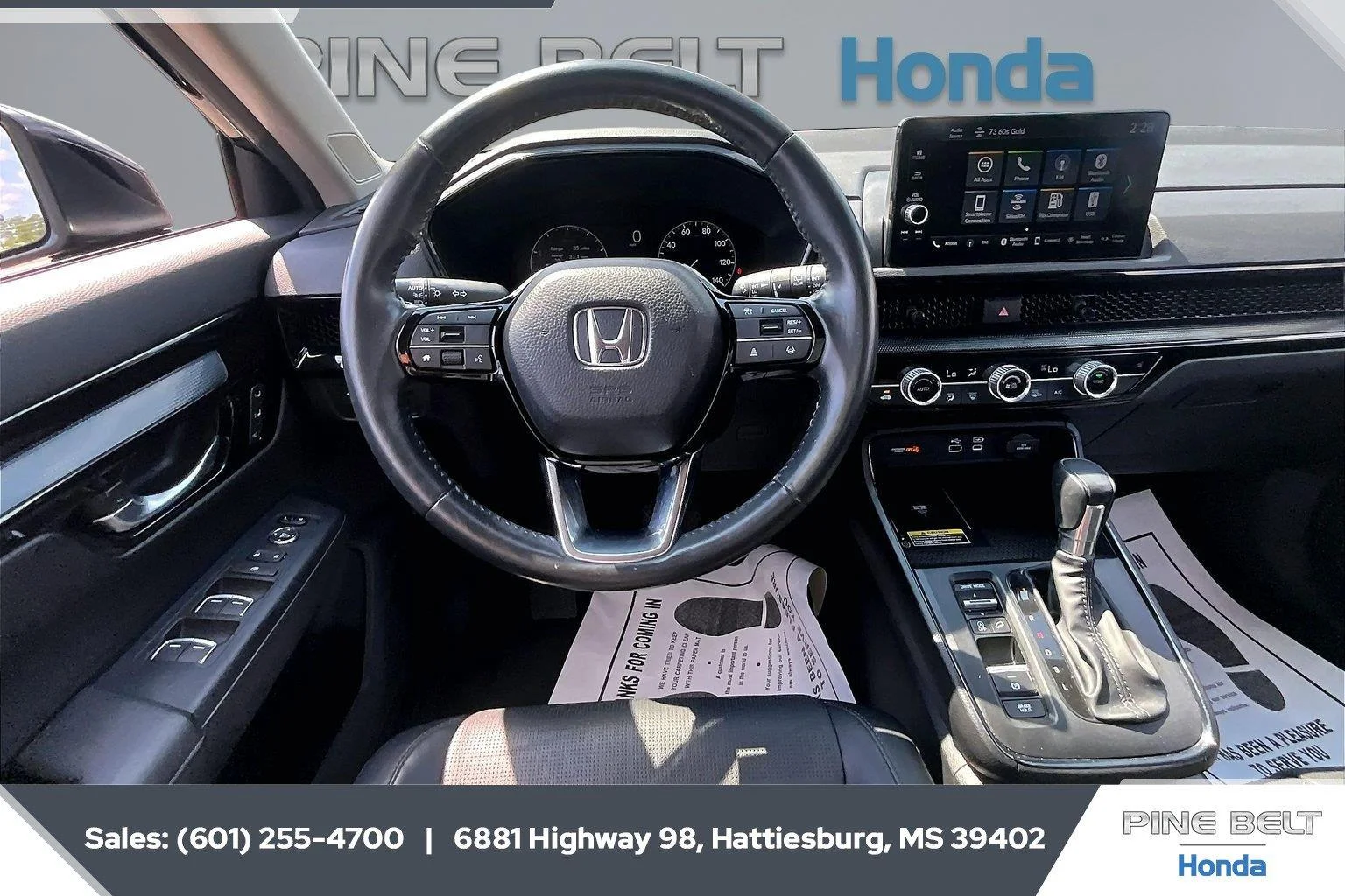 Used 2023 Crystal Black Pearl Honda EX-L image 5
