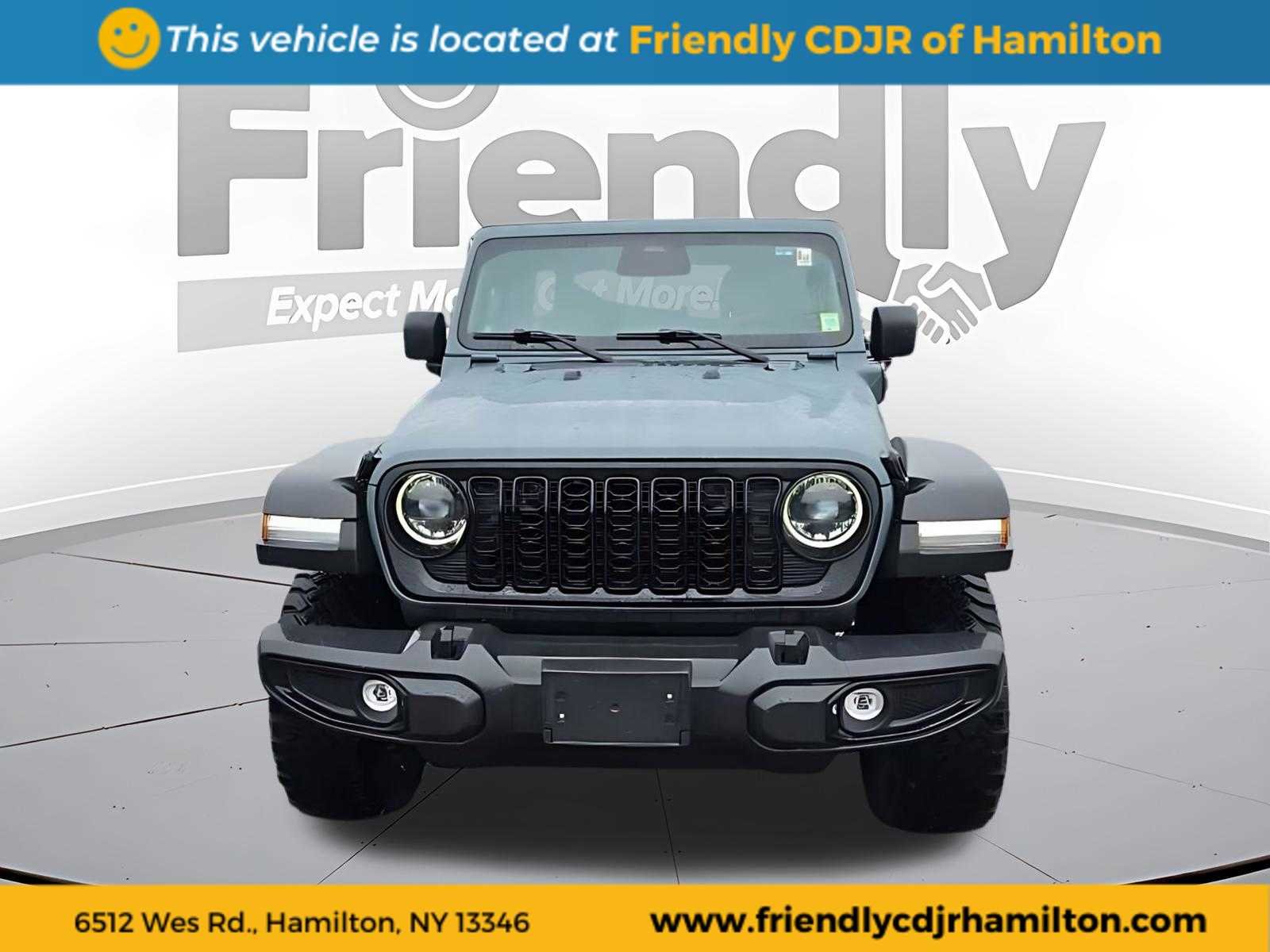 Used 2025 Jeep Wrangler 4xe Willys 4XE with VIN 1C4RJXN68SW584156 for sale in Penn Yan, NY