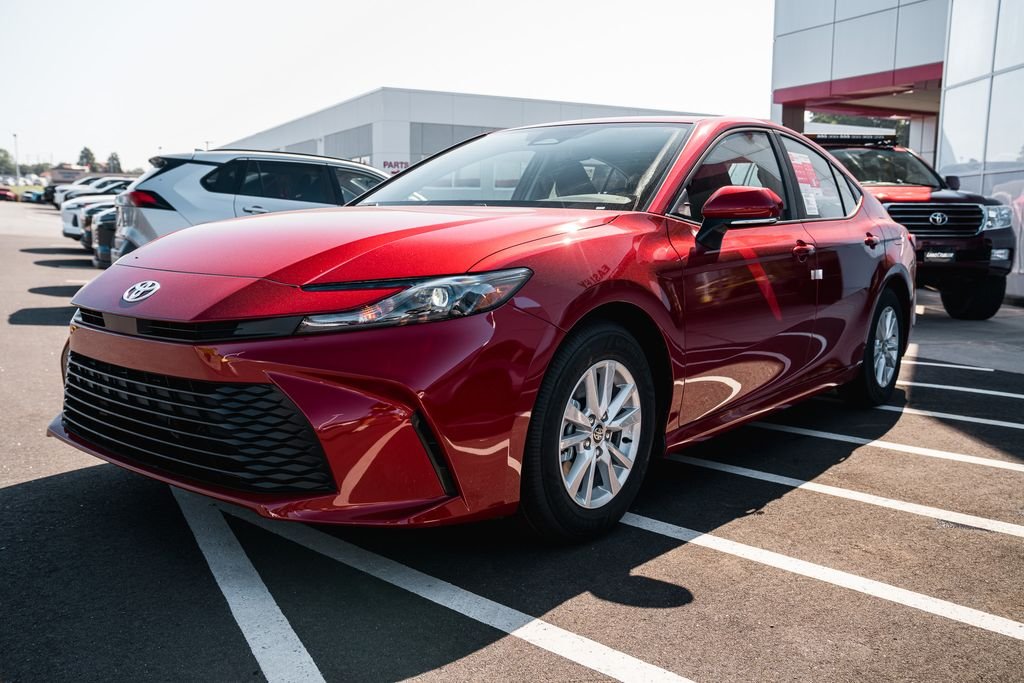 New 2026 Supersonic Red Toyota LE image 3