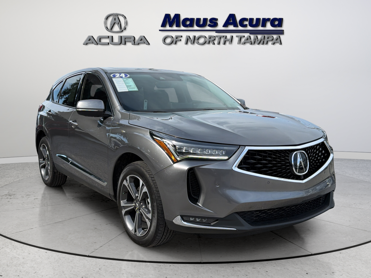 Used 2024 Carbon Metallic Acura Advance Package image 3