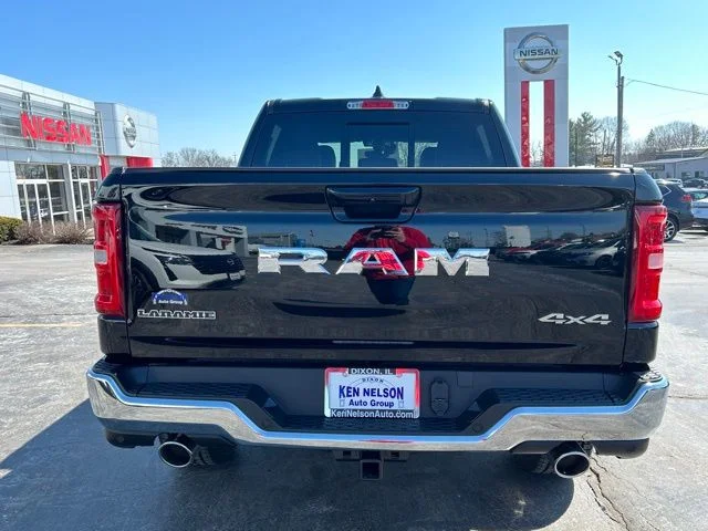 New 2026 Diamond Black Crystal Pearl-Coat Exterior Paint RAM Laramie image 9