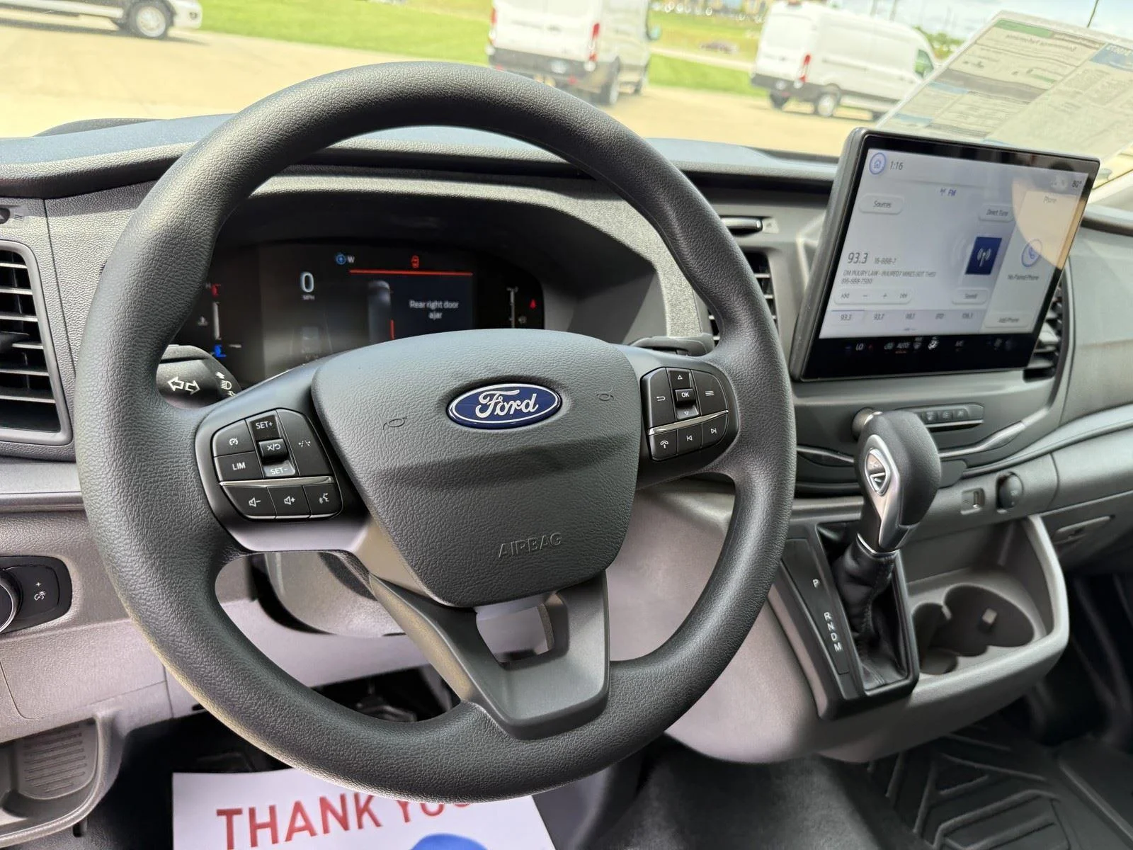 New 2026 Oxford White Ford Cargo Van image 13