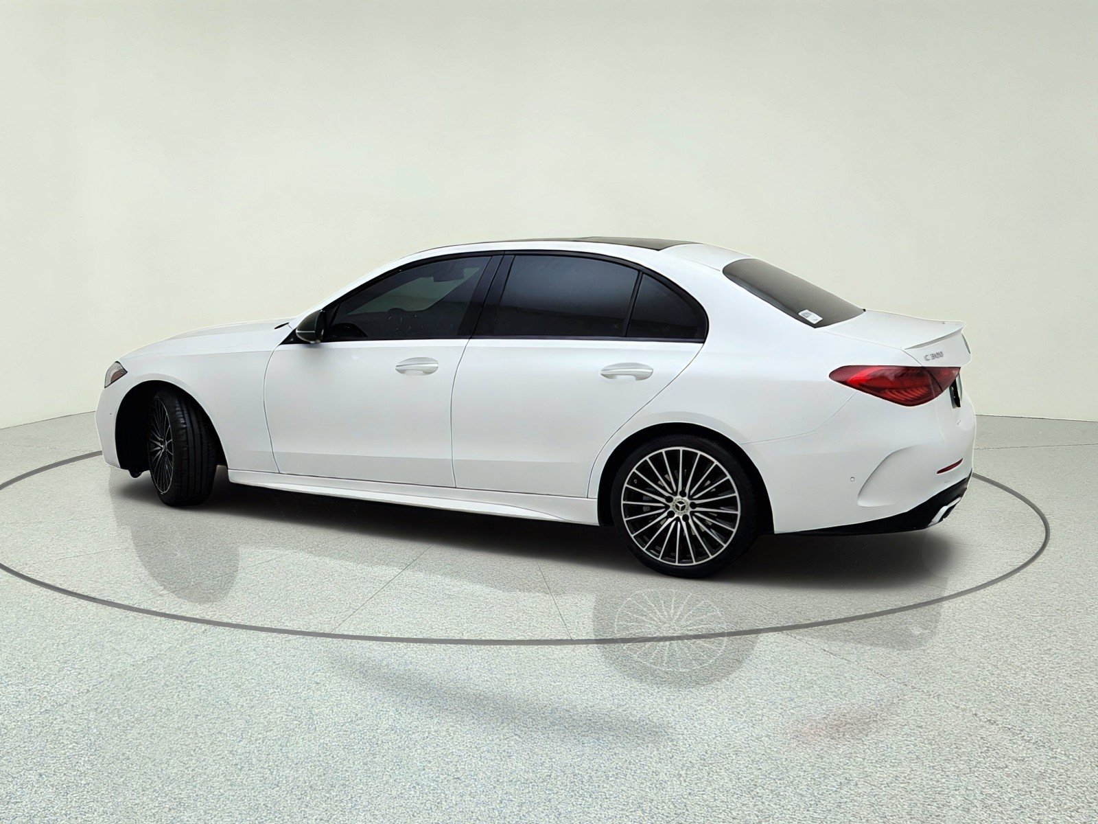 Certified Used 2024 MANUFAKTUR Moonlight White Metallic Mercedes-Benz C 300 image 9